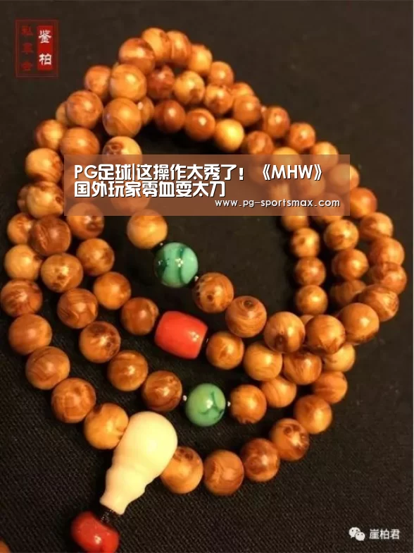 PG足球|这操作太秀了!《MHW》国外玩家零血耍太刀(图1) PG篮球